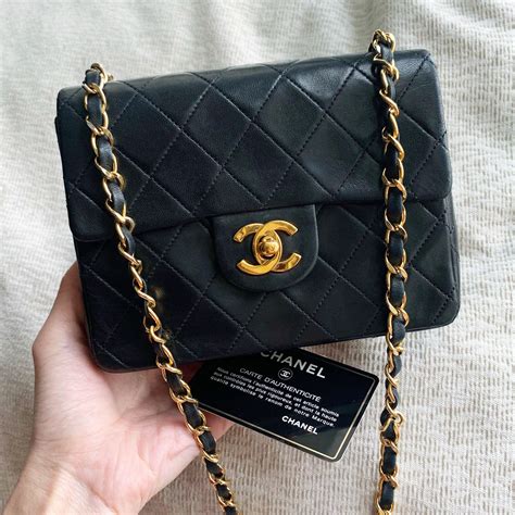 authentic chanel mini handbag.